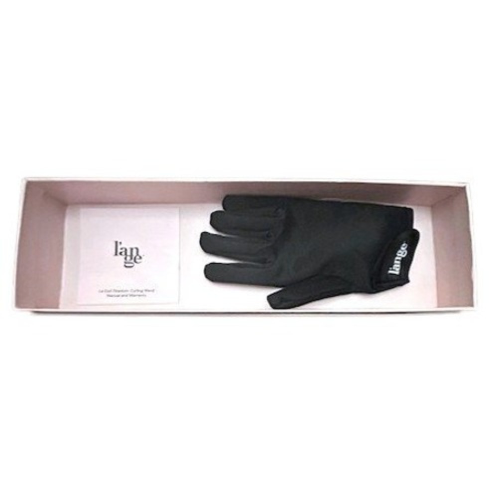 L'ange Le Curl Titanium Curling Wand Rose Gold Blush Pink Professional 13in 1.25 - Picture 4 of 12